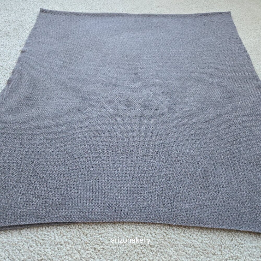 Cashmere Basketweave Textured Knit Scarf Tan Taupe Brown Doliearo Dolieato Love - Picture 5 of 12